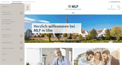 Desktop Screenshot of mlp-ulm.de